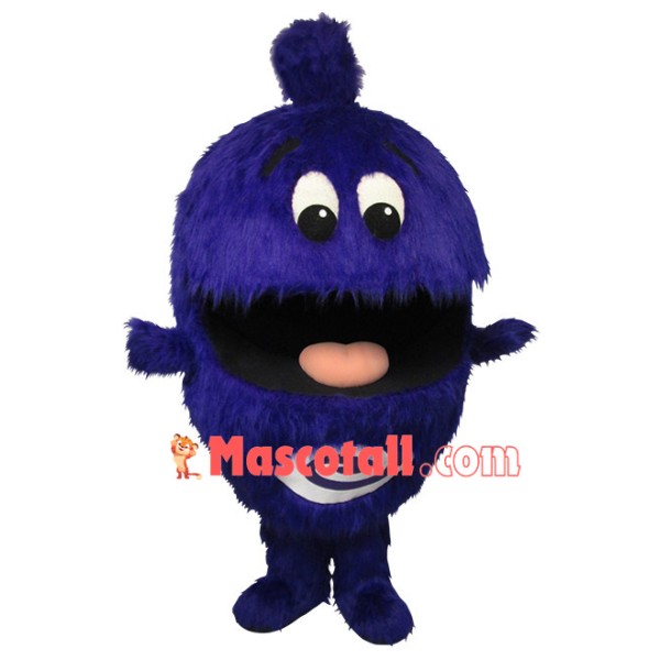 Entertaining Big-mouthed Doll Mascot Furry Costume