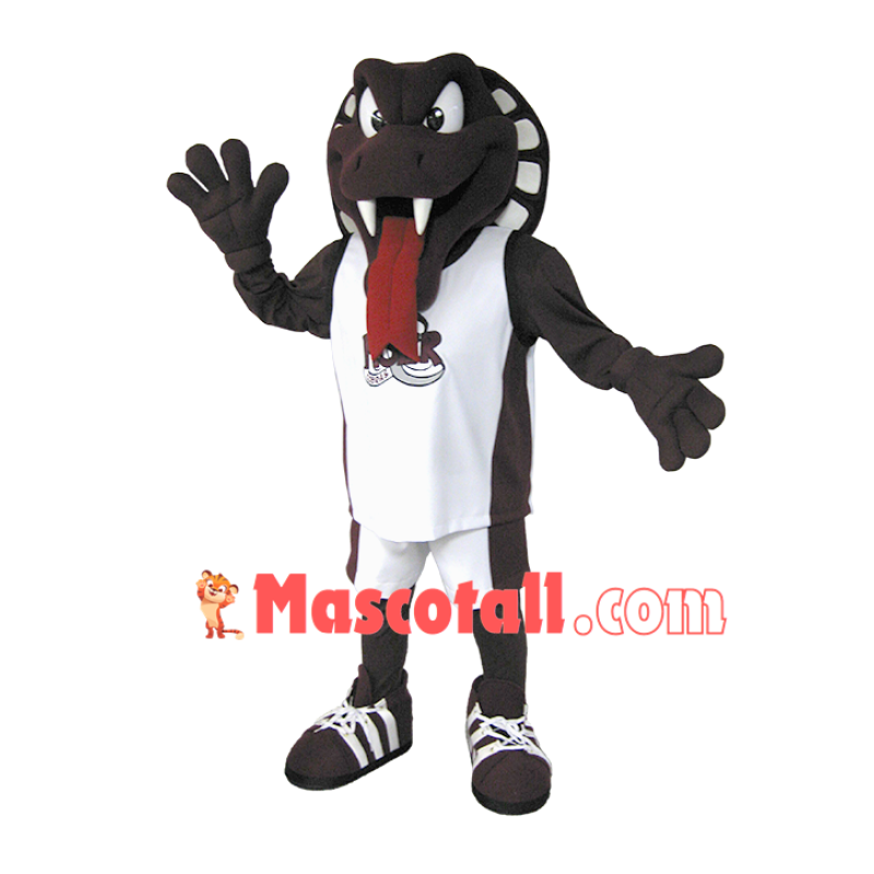 Shocking Horror Snake Mascot Costume For School