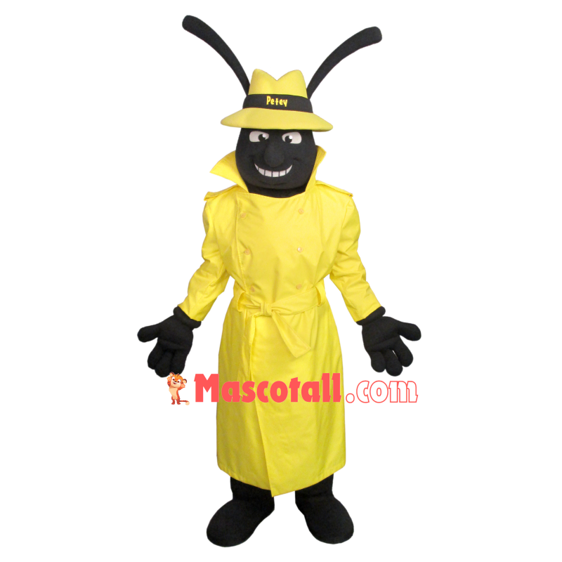 Mysterious Agent Black Bee Mascot Costume