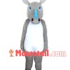 Blue Horns Rhino Mascot Costume