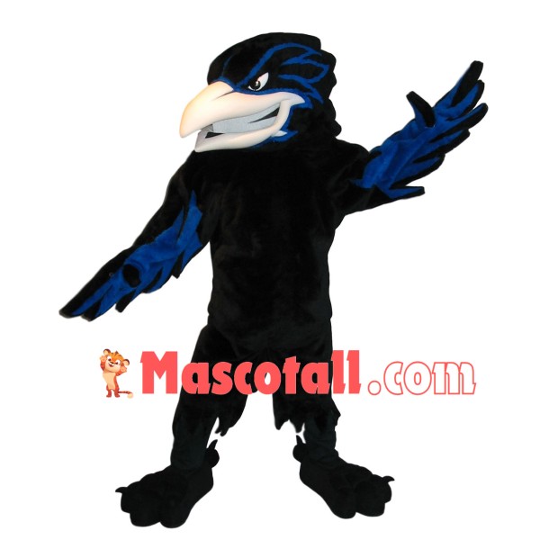 Prey Swift Black Falcon Mascot Costume