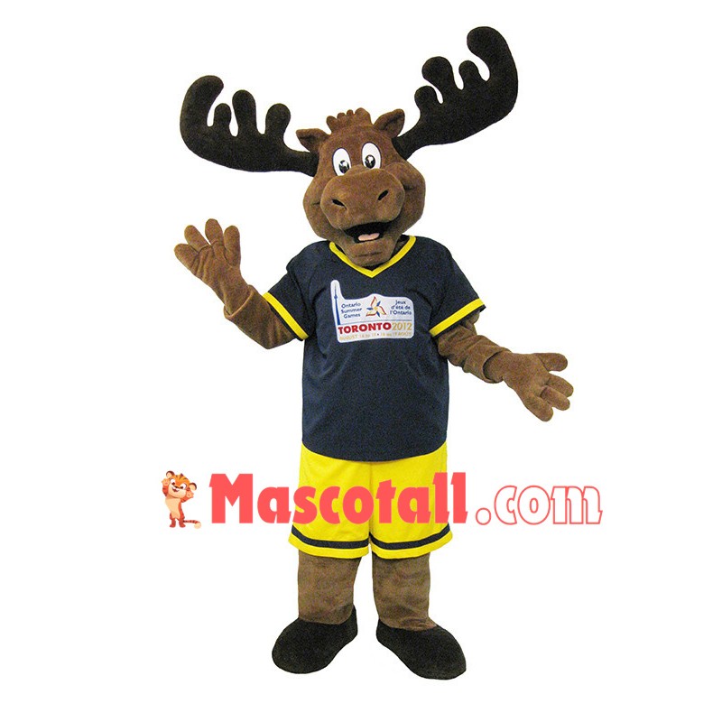 Creative Moose Mascot Costume For World Cube Association