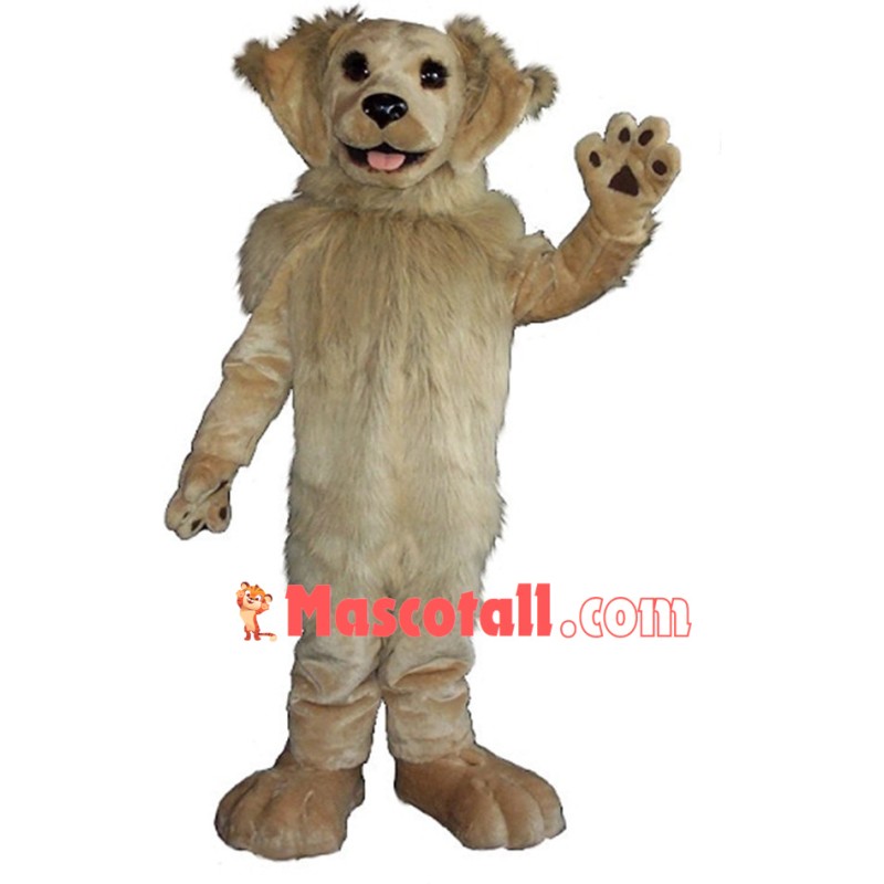 Lightweight Plush Brown Dog Mascot Costume