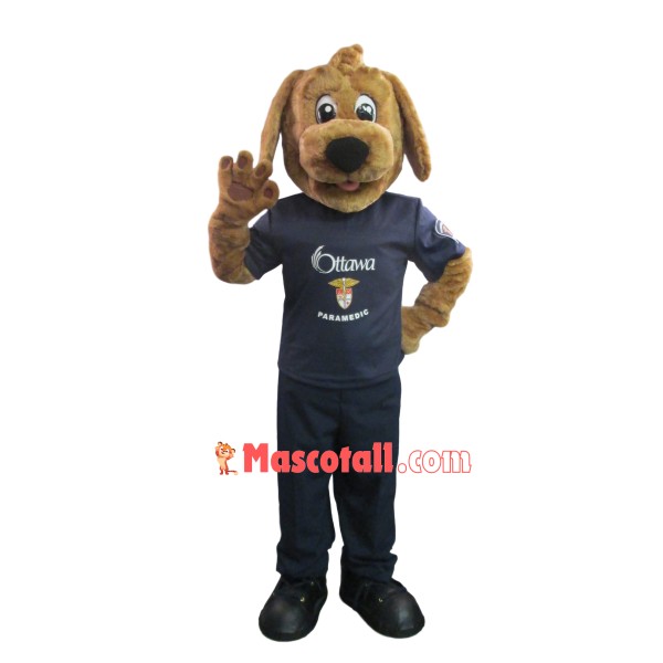 Professional Nursing Staff Dog Mascot Costume