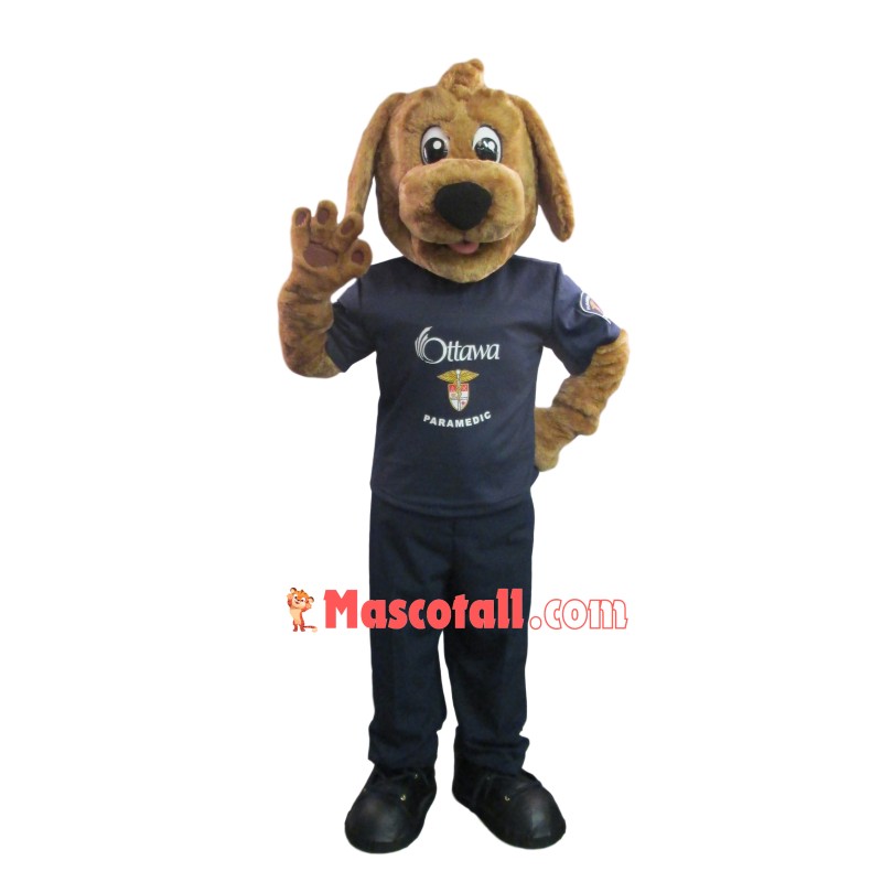 Professional Nursing Staff Dog Mascot Costume