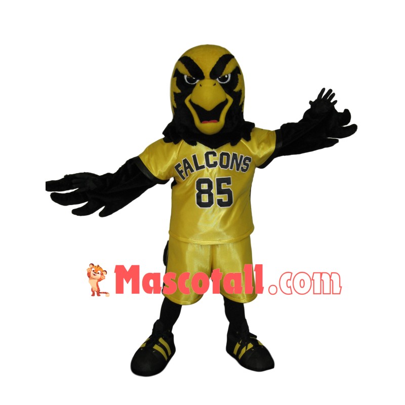 Great Basketball Player Falcon Mascot Costume