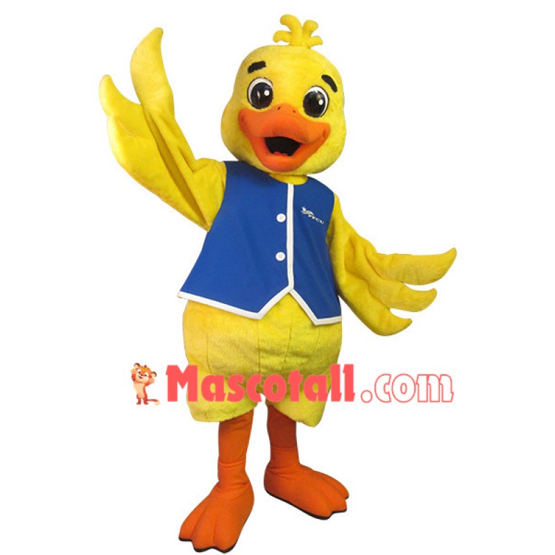 Yellow Duck Mascot Costume For Market