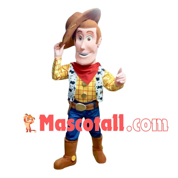 Toy Woody Mascot Costume