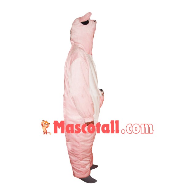 Pink Kangaroo Mascot Costume for Adult