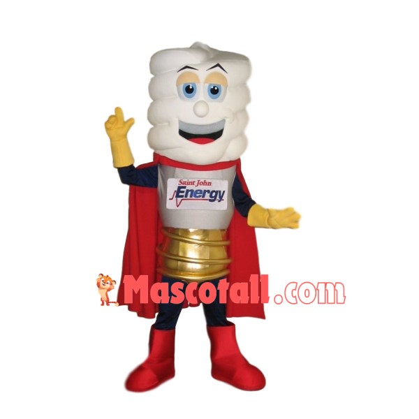 Energy-saving Lamp For Energy Company Mascot Costume