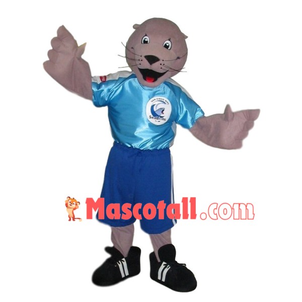 Sea Lion In The Marine Reserve Mascot Costume