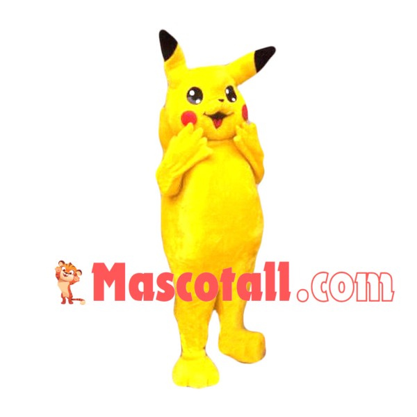 Pikachu Mascot Cartoon Costume