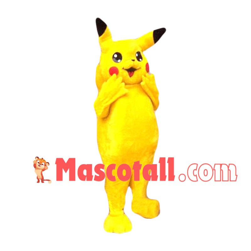 Pikachu Mascot Cartoon Costume