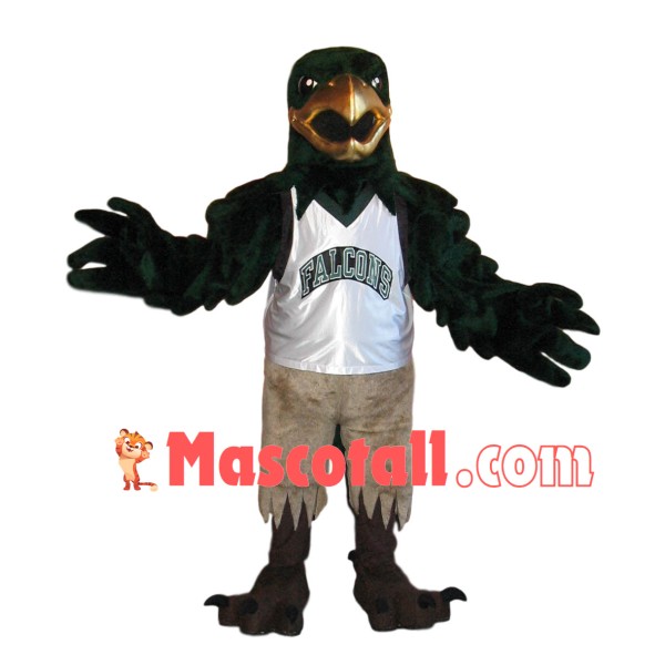 Fierce Golden-billed Falcon Mascot Costume