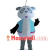 Funny Line Panda Mascot Costume