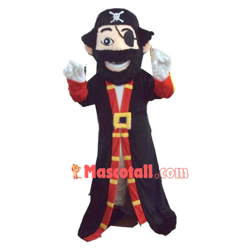 Robe Leader Pirate Mascot Costume
