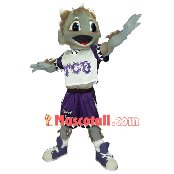 University Lively Sport Dragon Mascot Costume