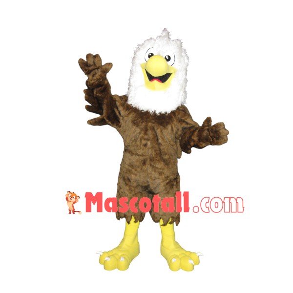 Tousled Little Eagle Mascot Adult Costume