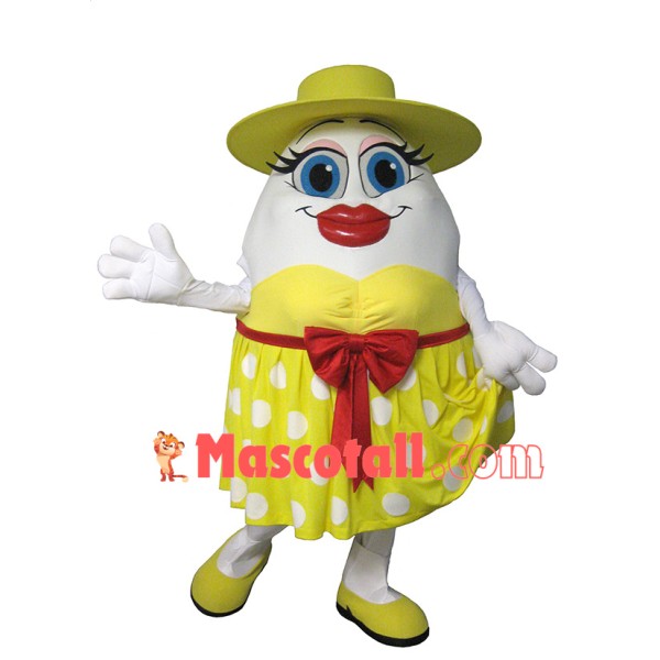 Sexy Fish Lady In Tube Top Dress Mascot Costume