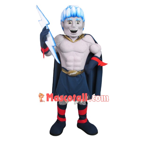 Thunder Man In Charge Of Lightning Mascot Costume