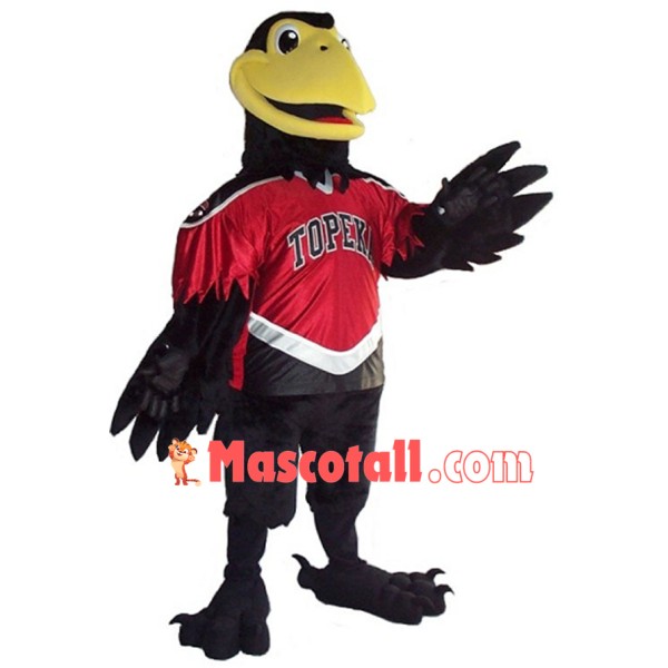 Strict Mayor of Crow Mascot Costume