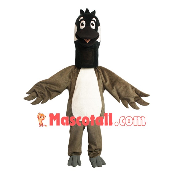 Cowardly Long-necked Bird Mascot Costume