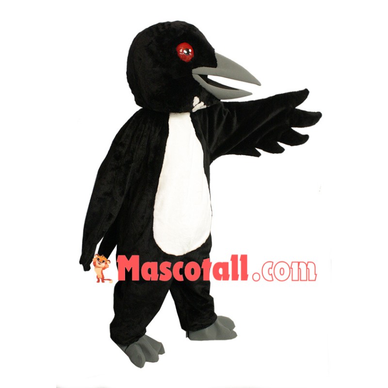 Nurturing Adult Size Crow Mascot Costume