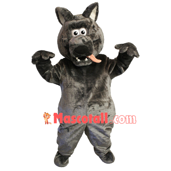 Hungry Greedy Dog Mascot Costume