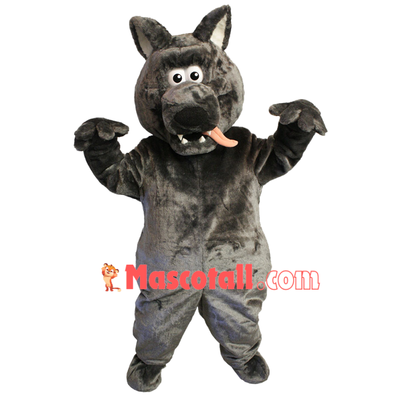 Hungry Greedy Dog Mascot Costume