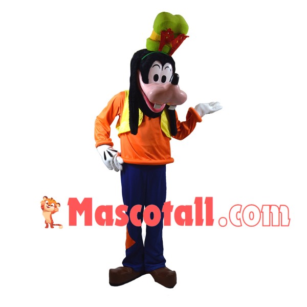 Pompous Goofy Dog Mascot Costume