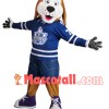 Elated Brown Dog Mascot Adult Costume