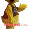 Surprised Community Duck Mascot Costume
