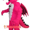 Powerful Muscular Flying Dragon Mascot Costume