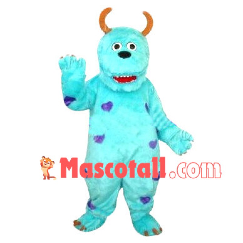 Blue Monster Sullivan Mascot Costume