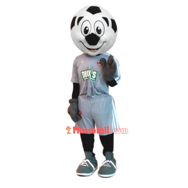 Football Goalkeeper Mascot Adult Costume