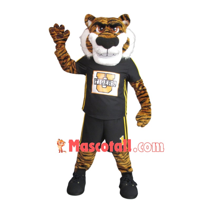 Fiercely University Tiger Mascot Costume