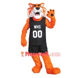 Tiger of Good Shape Mascot Costume For High School