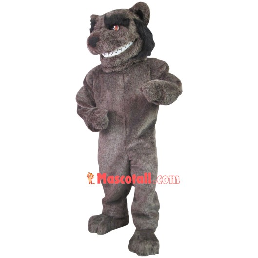 Fierce Wild Bear Furry Mascot Soft Costume