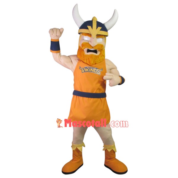 Brutal Muscle Viking Mascot Costume