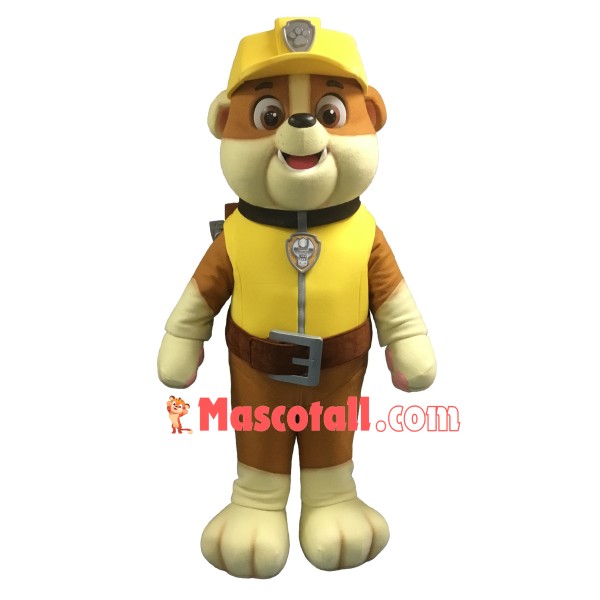 PAW Patrol Rubble Mascot Costume
