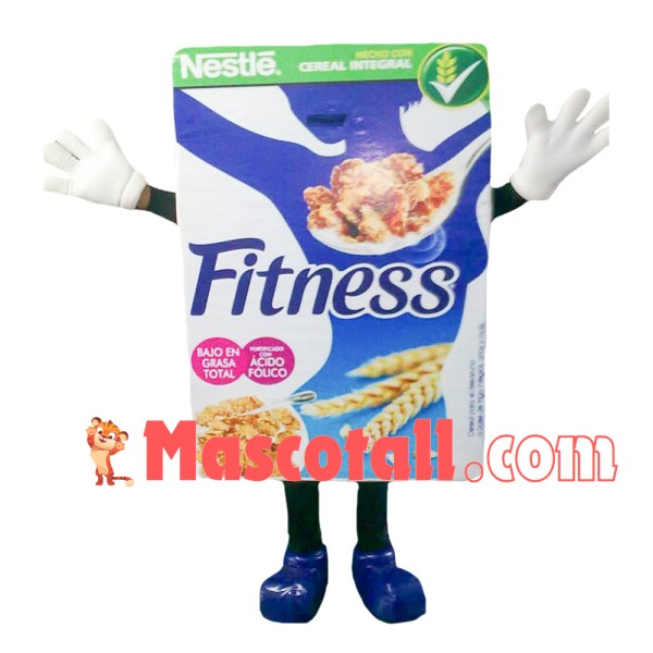 Fitness Cereal Oatmeal Mascot Costume