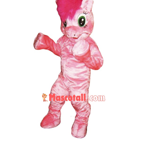Dreamlike Pretty Pink Pony Mascot Costume