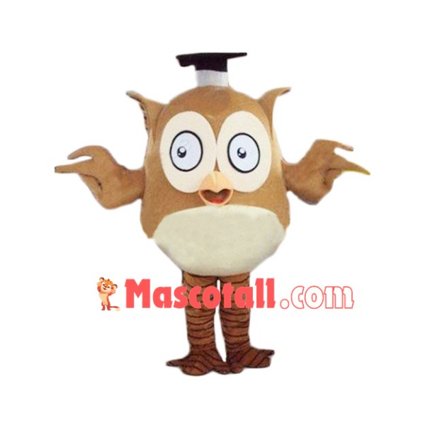 Wisdom Doctor Owl Mascot Costume