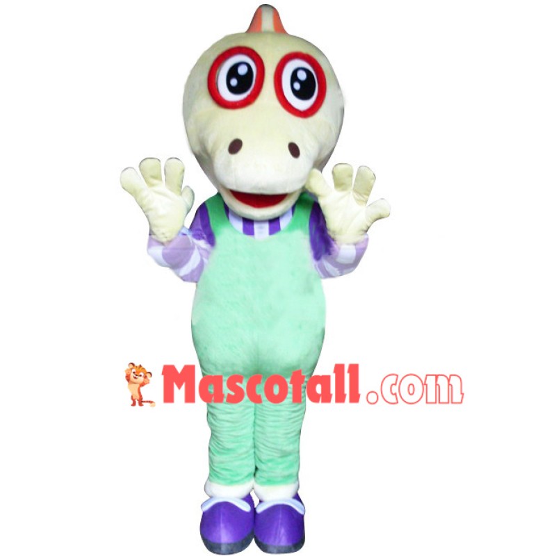 Cartoon Adult Dinosaur Mascot Costume