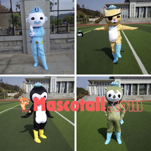 Adventurer of The Octonauts Mascot Cartoon Costume