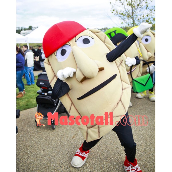 Plump Pie Mascot Costume For Outdoor Event