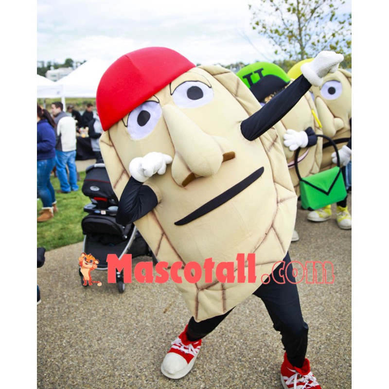 Plump Pie Mascot Costume For Outdoor Event