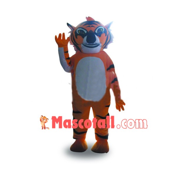 August Adult Tiger Mascot Costume