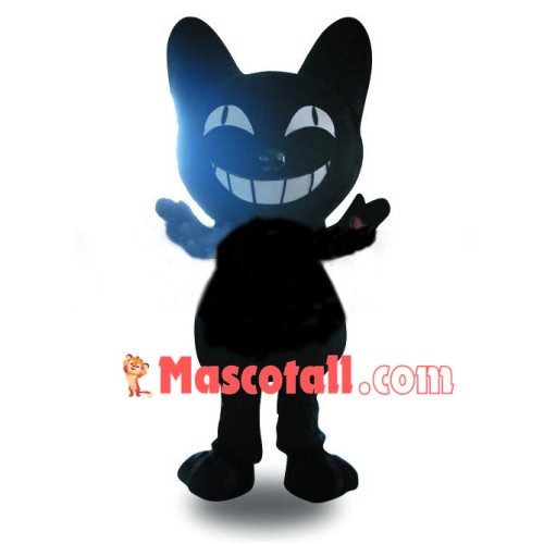 Adult Size Black Cat Mascot Costume