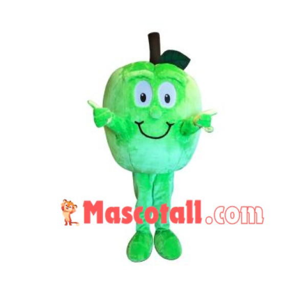 Crisp Green Apple Mascot Costume